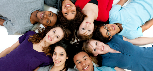 photo of a group of teens