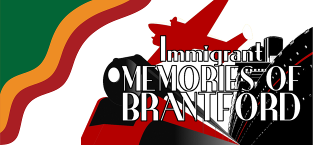 logo for Immigrant Memories of Brantford