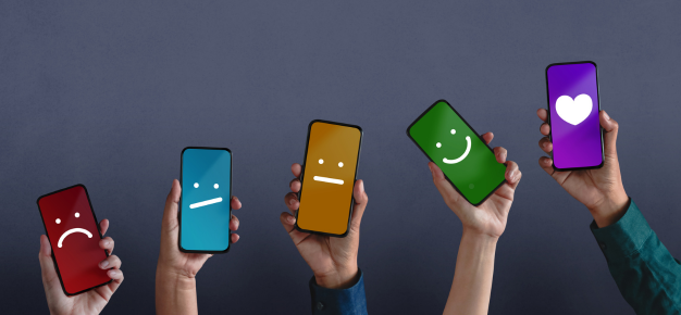 photo of smartphones