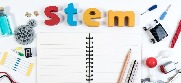 the word stem with various scientific devices