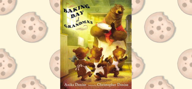 photo of the book cover for baking day at grandma's