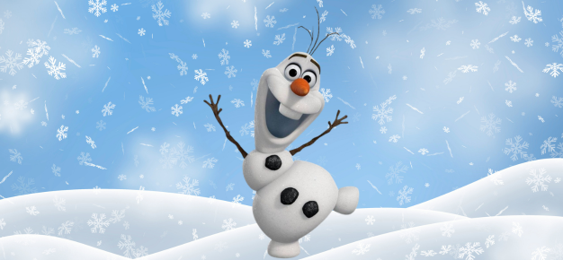 graphic of olaf the snowman