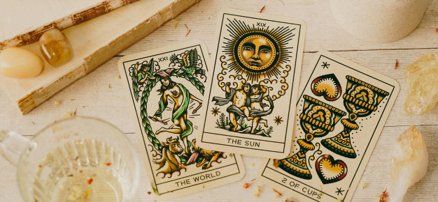 photo of tarot cards