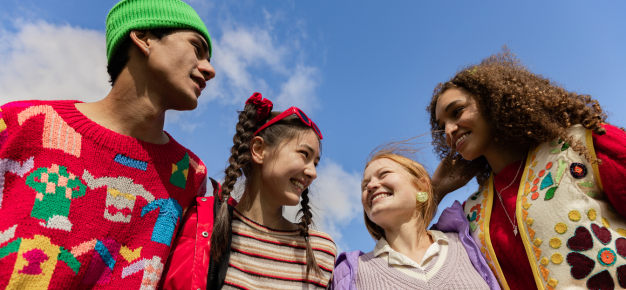 photo of a group of teens